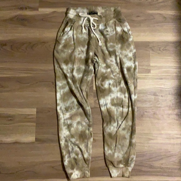 Tye Dye High Waisted Joggers - Picture 1 of 4